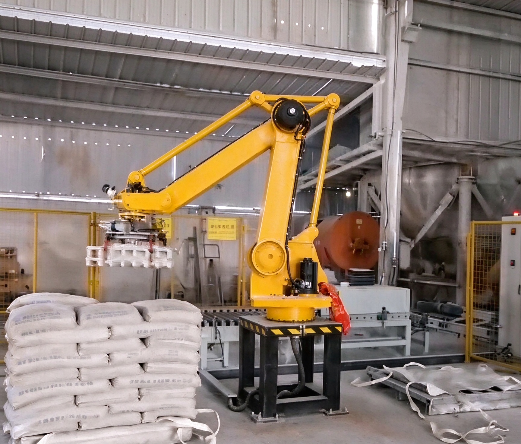Fully Automatic Articulated Robot Palletizer