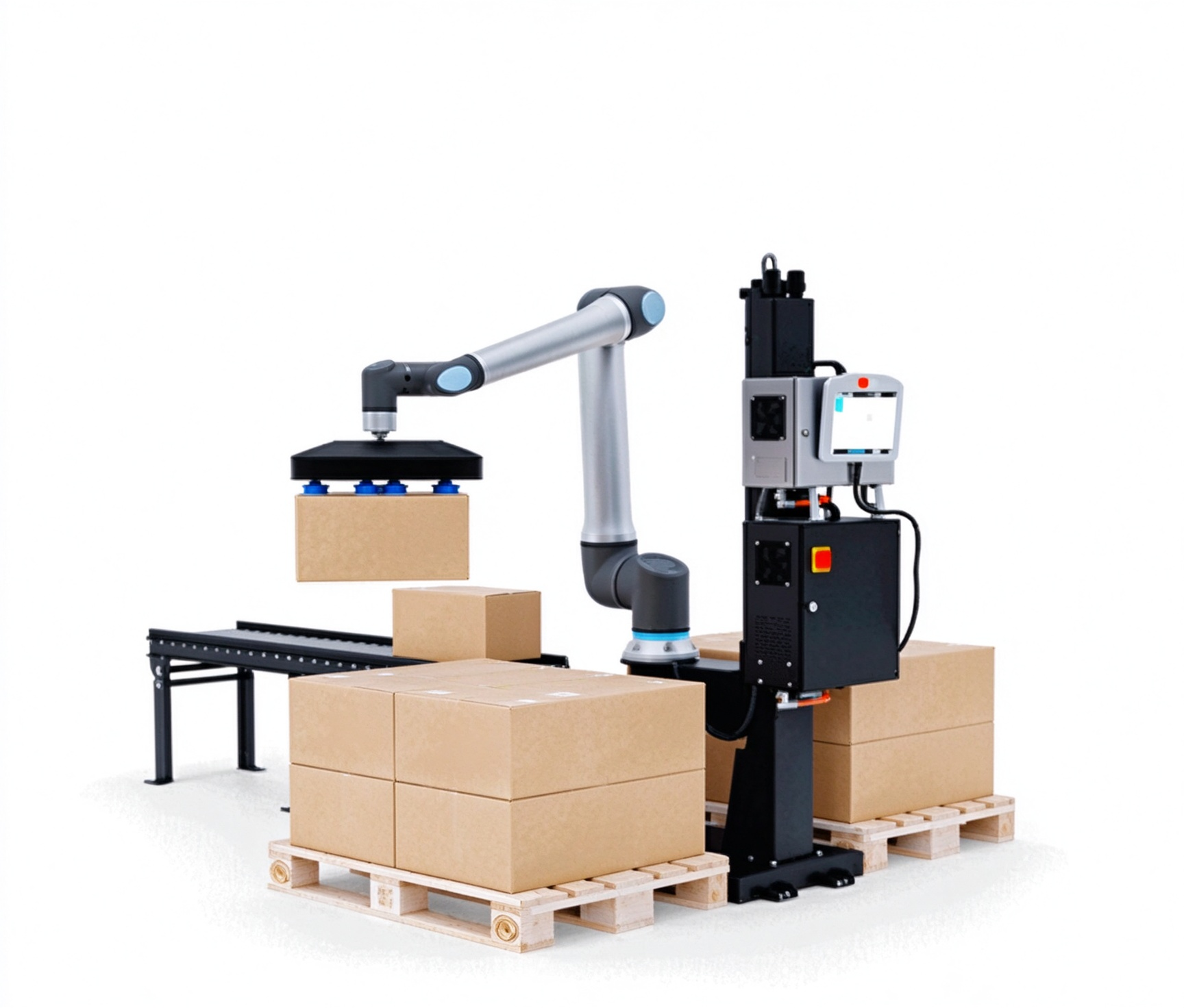 6-Axis Collaborative Loading/Unloading and Palletizing Robot (5/10/20/30 kg)